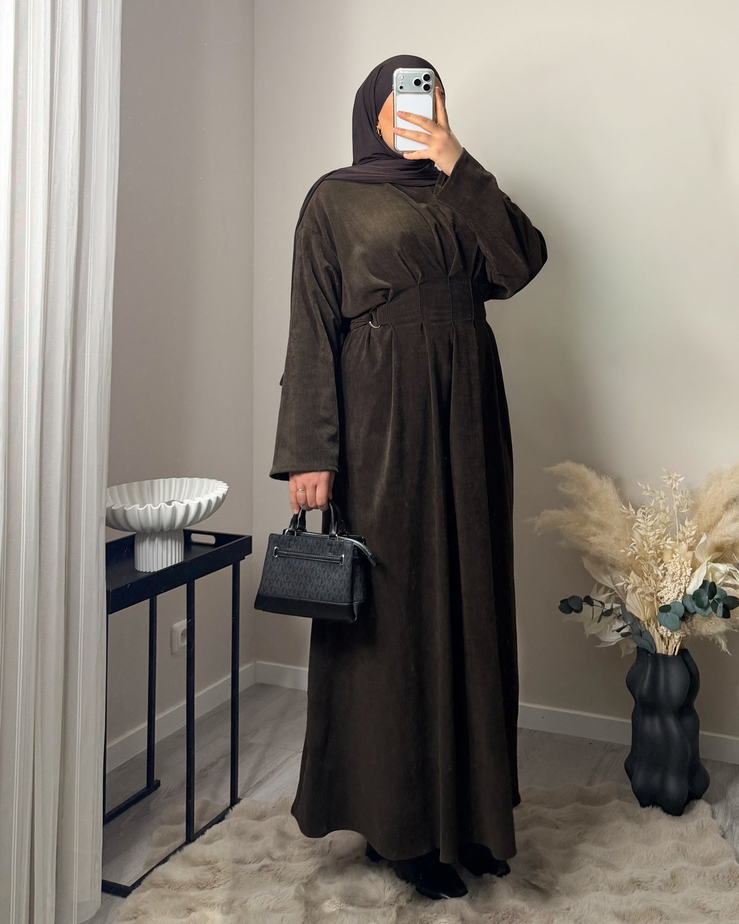 Serrin Samt Kleid