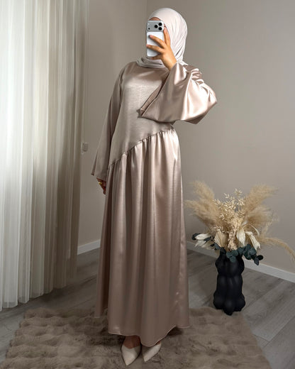 Naima Satin Kleid