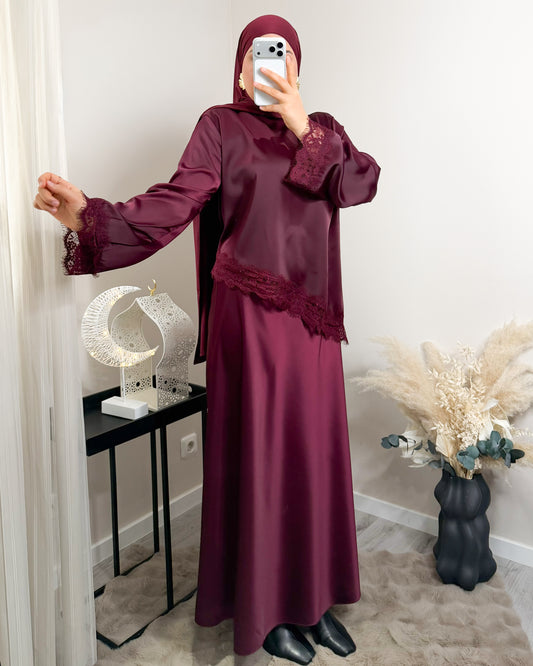 Inaya Satin Oberteil