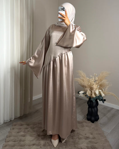 Naima Satin Kleid