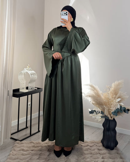 Naima Satin Kleid